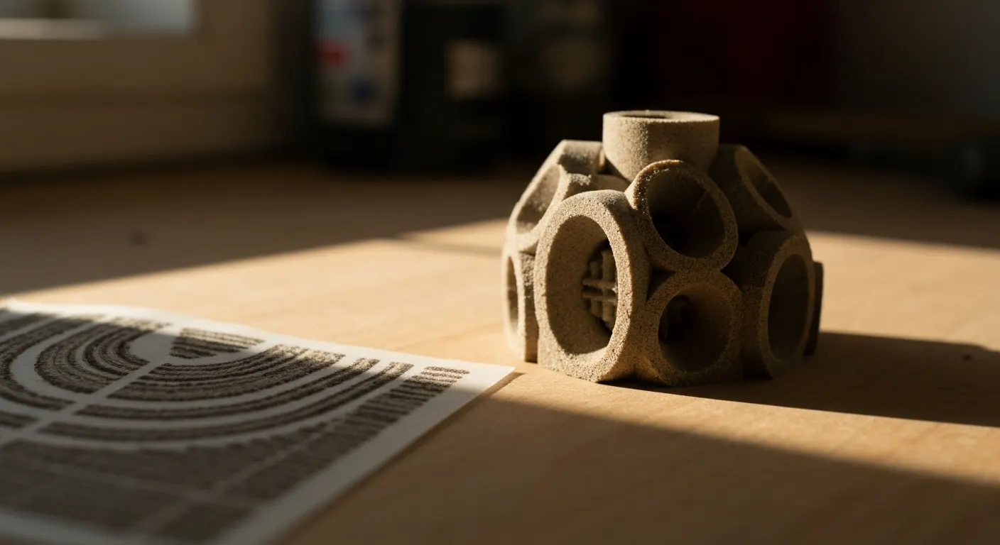 Druk 3D w odlewnictwie - zastosowanie w wykonywaniu modeli, form i rdzeni