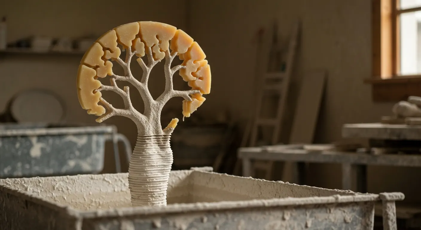 Forma ceramiczna do odlewania precyzyjnego - budowa i kolejne warstwy powłoki